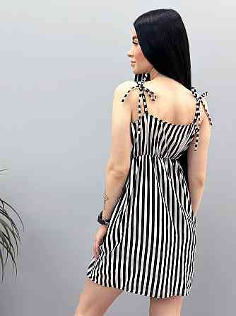 Літнє плаття-сарафан в смужку "Indiana" оптом | Батал | Розпродаж моделі Київ