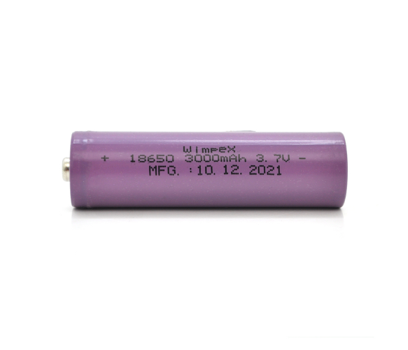 Аккумулятор WMP-3000 18650 Li-Ion Tip Top, 3000mAh, 3.7V, Purple Полтава - изображение 1
