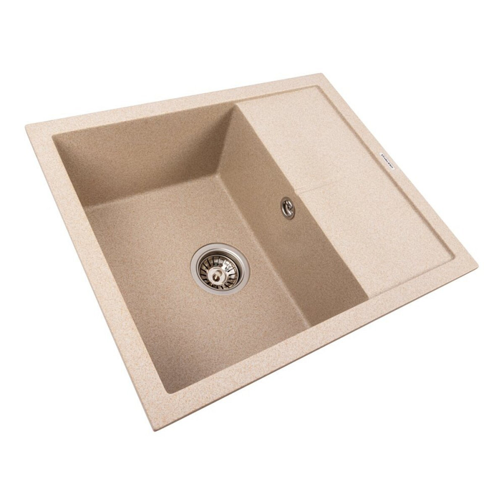 VALESO Гранітна кухонна мийка VALESO 5850 REYNA матова Сафарі Київ - фото 2