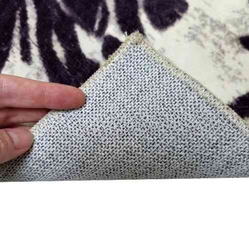 Килимок універсальний для підлоги Плюш Квітка 75*150см бежевий Дариана Житомир