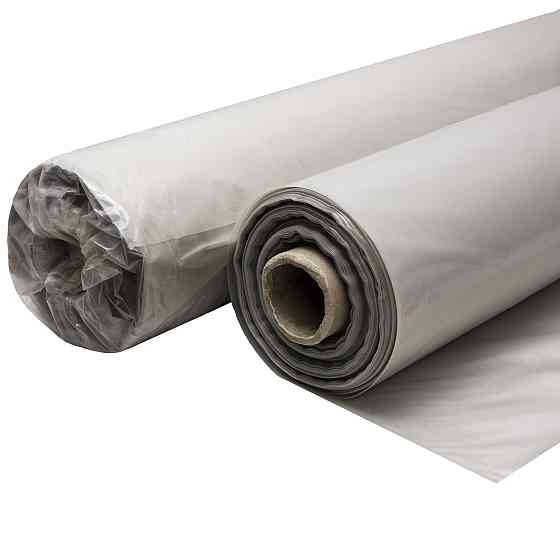 Пленка 120 мкм 3*100  серая полиэтиленовая укрывная  пленка Днепр