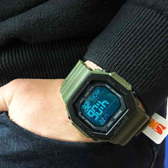 Надійні чоловічі наручні годинники SKMEI, Оригінальні чоловічі годинники Стильні армійські SU-63 Івано-Франківськ