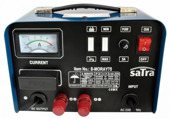Пускозарядний пристрій 6/12 — 75А -SATRA SATRA S-MORAY75 Чернігів