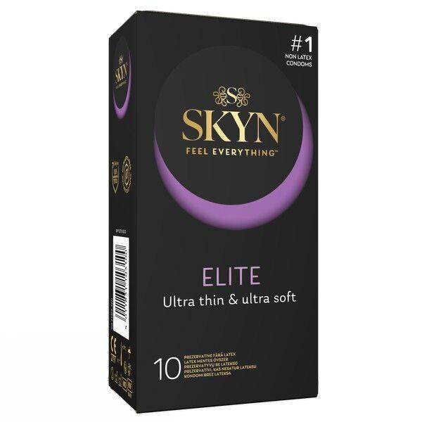Безлатексні преміум-презервативи SKYN Elite 10 шт, ультратонкі Sex Aura Київ - фото 1