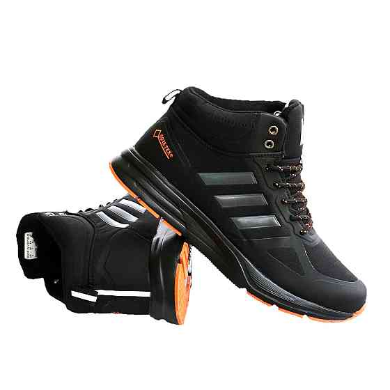 Зимові Кросівки Adidas Terrex GORE-TEX з МЕХОМ Чорні Чоловічі Адідас Гортекс (розміри: 41,42,43,44,45,46) — 4 Дніпро