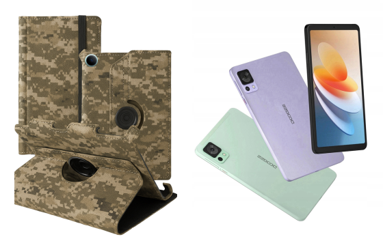 Чехол Spinner360 для планшета Doogee T20 Mini, цвет Klasika Хаки Киев