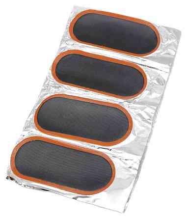 Латки з клеєм "RED SUN" для вело камери та матраців RS009 Дніпро