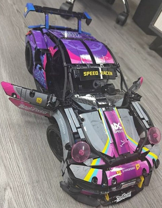 Конструктор Technic Porsche Cyberpunk Лего Технік Порш Кіберпанк 1611 Киев - изображение 2