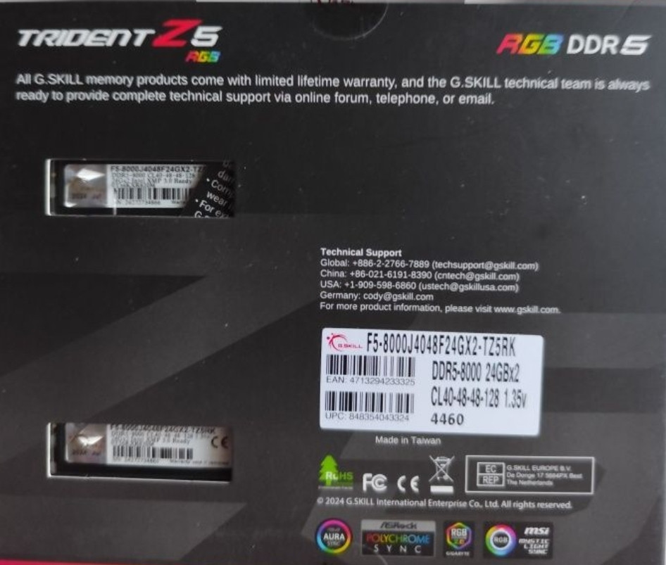 Жёсткий Диск RGB DDR5 Киев - изображение 3