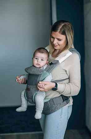 Сумка-кенгуру FreeON Easy Move 3 в 1,  mint-grey Київ