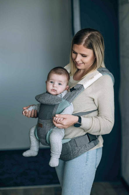 Сумка-кенгуру FreeON Easy Move 3 в 1,  mint-grey Київ - фото 3