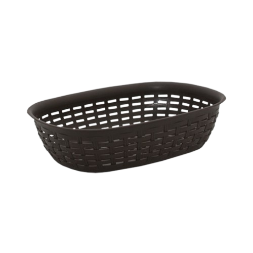 Кошик 30,5*21,5*7,5см темно-коричневий Ротанг Алеана Житомир