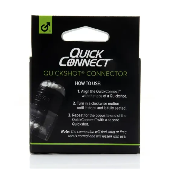 Адаптер Fleshlight Quickshot Quick Connect для з'єднання двох Квікшотов в одну іграшку Львів