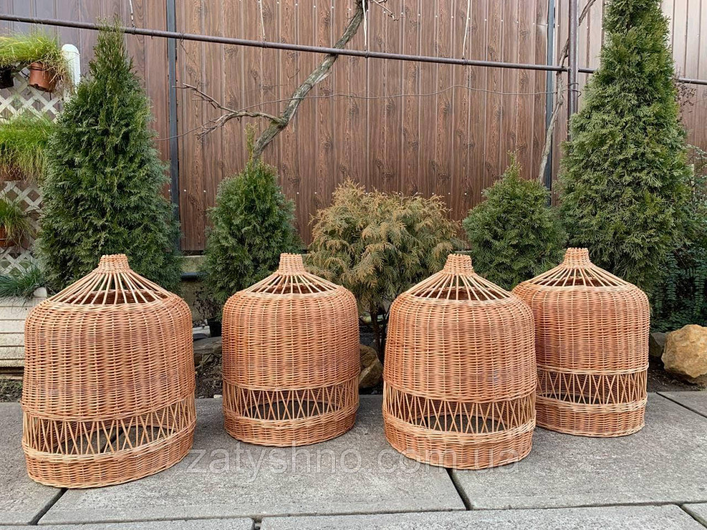 Кофейная  плетеная люстра Киев - изображение 7