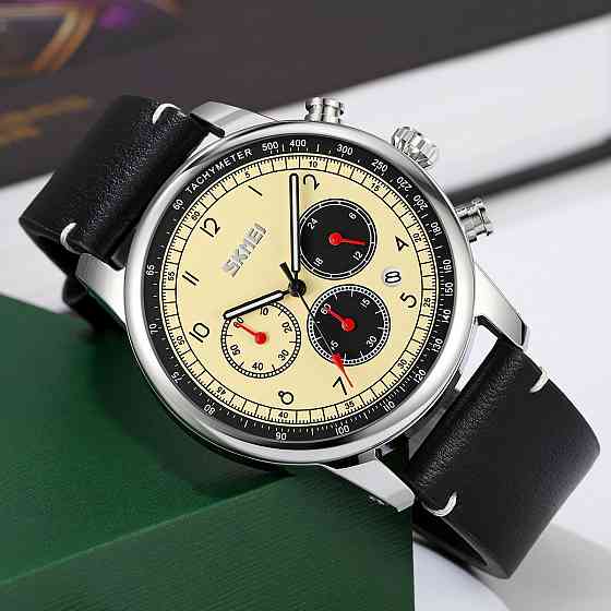 Skmei 9318BEBK Beige-Black SBR Київ