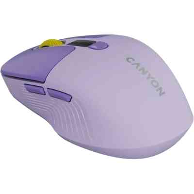 Мишка Canyon MW-26 LCD Silent Wireless/Bluetooth Violet (CNS-CMSW26V) Вінниця