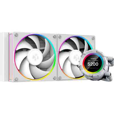 Система жидкостного охлаждения ID-Cooling SL240 WHITE Винница