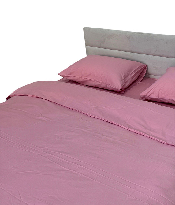 Ecotton Підковдра на блискавці Ecotton Євро двоспальний 210х220 см сатин із бавовни однотонний Киев - изображение 1