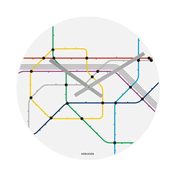 Настінні годинники "Метро" Ø40 см Рівне - фото 1