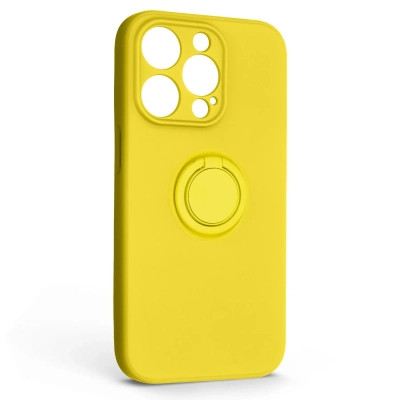 Чохол до мобільного телефона Armorstandart Icon Ring Apple iPhone 14 Pro Yellow (ARM68711) Вінниця - фото 1