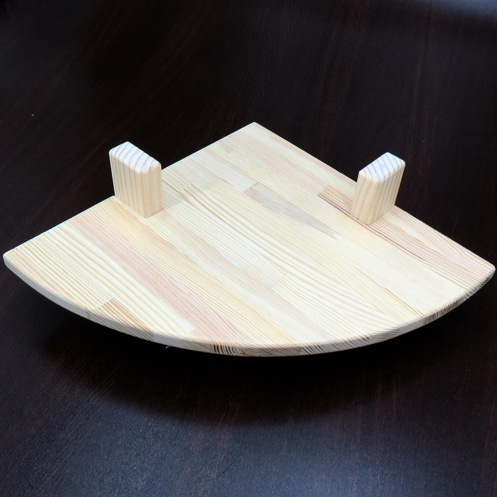 Угловая настенная полка 