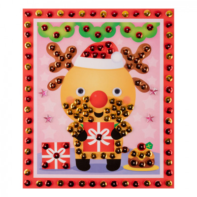 Набор для творчества 1 вересня Оленёнок Аппликация пайетками (954542) Винница - изображение 2