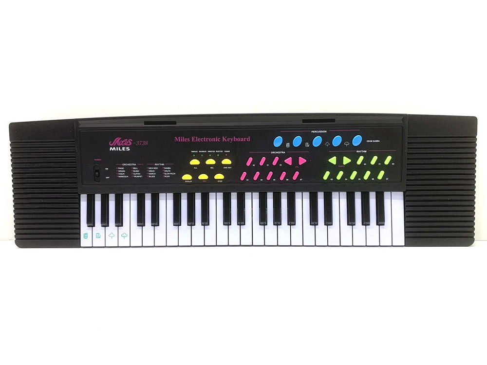 Синтезатор Limo Toy дитячий з мікрофоном та USB 44 клавіші Чорний (3738) Чернігів - фото 1