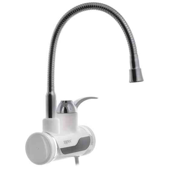 Проточный водонагреватель Zerix ELW02-EFWP 3,6 кВт настенный с УЗО, гибким изливом и индикатором температуры Черновцы