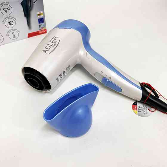 Электрический фен для гладких волос, Фен с ионизацией для укладки Фен-стайлер сушки волос DE-64 Львов