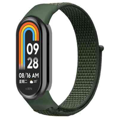 Ремешок для фитнес браслета Armorstandart для Xiaomi Smart Band 10/9/8 Military Green (ARM86898) Винница