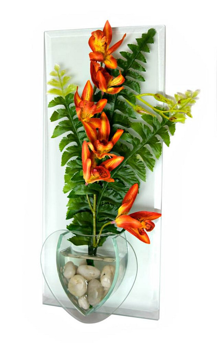 Фігурка зі скла Квітка Київ - фото 1