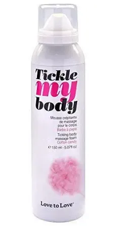 Масажна піна Love To Love TICKLE MY BODY Cotton candy (150 мл) зволожувальна Львів