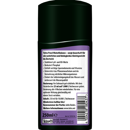 Средство Tetra Pond WaterBalance для пруда для стабилизации показателей воды 250 мл на 10000 л Киев