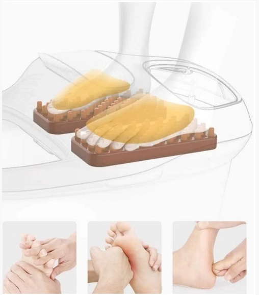 Масажер для ніг Benbo ZY-9058 гідромасажна ванночка для педикюру (для 2-х чоловік) Вінниця - фото 8