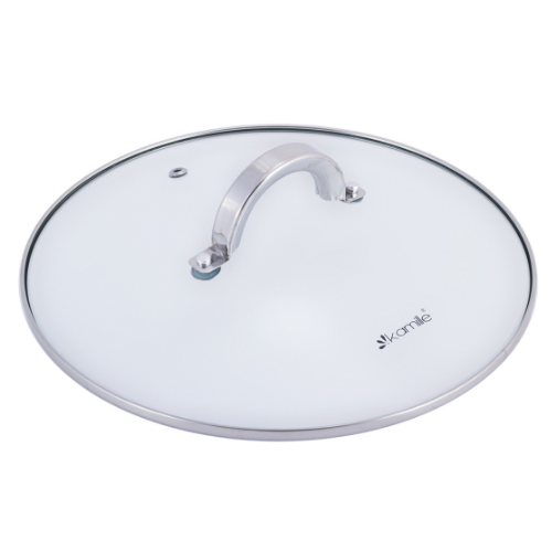 Набір посуду 3 предмети (каструля 6,5л/кришка/вклад-сітка) порожнисті ручки 5625S KAMILLE Житомир - изображение 5