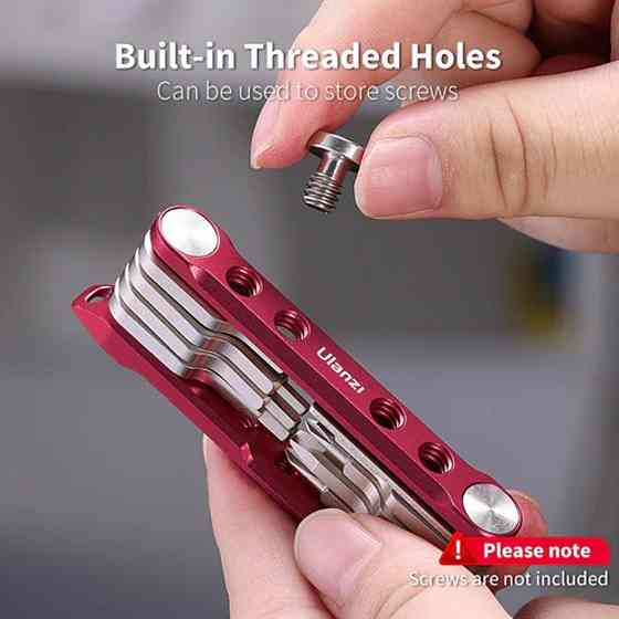Мультитул Ulanzi Vijim Folding Tool Set With Screwdrivers And Wrenches UV-C035GBB1 Одесса