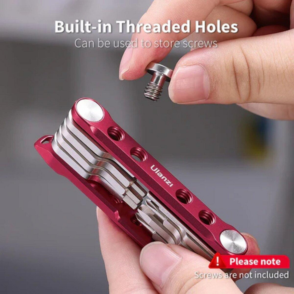 Мультитул Ulanzi Vijim Folding Tool Set With Screwdrivers And Wrenches UV-C035GBB1 Одесса - изображение 4