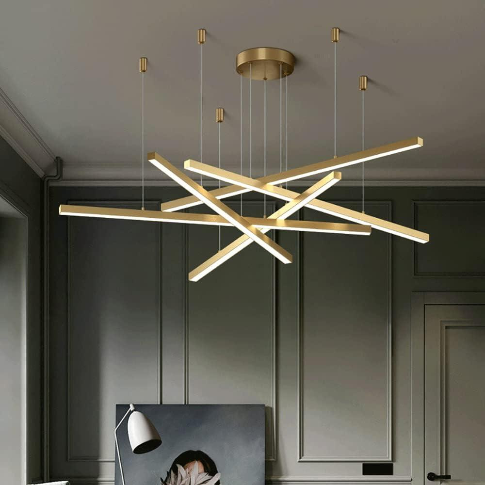 Люстра светодиодная потолочная PJ853 с пультом (Golden) 80х4см Винница - изображение 4