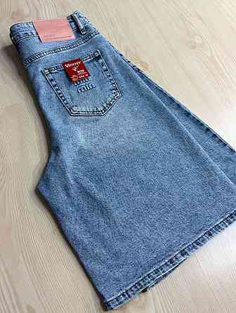 Шорти жіночі джинсові Vanver 2051 бермуди стрейчеві великі розміри блакитні, блакитний, З6, 36, 100 см, 130 см Київ