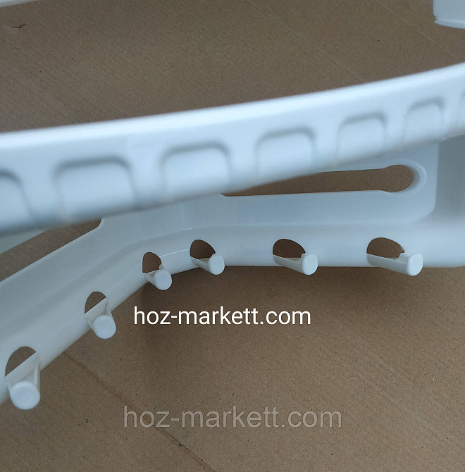 Полиця у ванну кутова пластикова біла 28 х 17.5 х 45 см Харків - фото 5