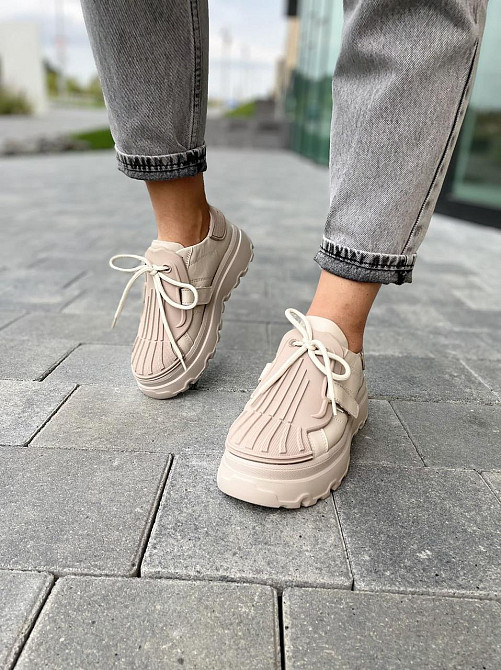 Olli Кросівки жіночі OLLI T-67-Люси кофе (весна-осінь, шкіра натуральна) (4780) Коломия - фото 5