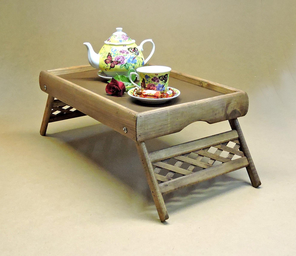 Столик-піднос для сніданку "Юта" мускат Миколаїв - фото 1