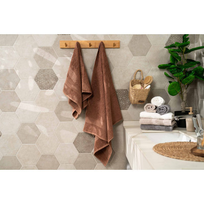 Рушник Ardesto махровий Benefit 100% бавовна шоколад 50х90 см (ART2450CH) Вінниця - фото 8