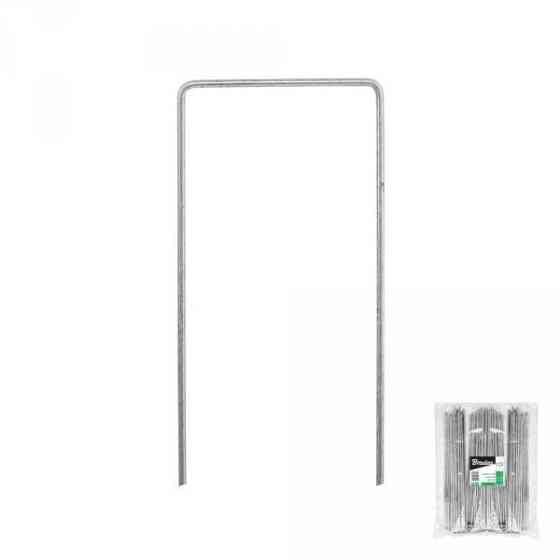 Шпилька "U" металева оцинкована 7/20 см - 50шт., ATSMGU1720/50L Київ