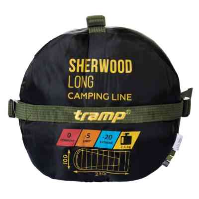 Спальный мешок Tramp Sherwood Long Olive/Grey L (UTRS-054L-L) Винница