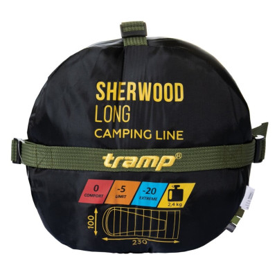 Спальный мешок Tramp Sherwood Long Olive/Grey L (UTRS-054L-L) Винница - изображение 6