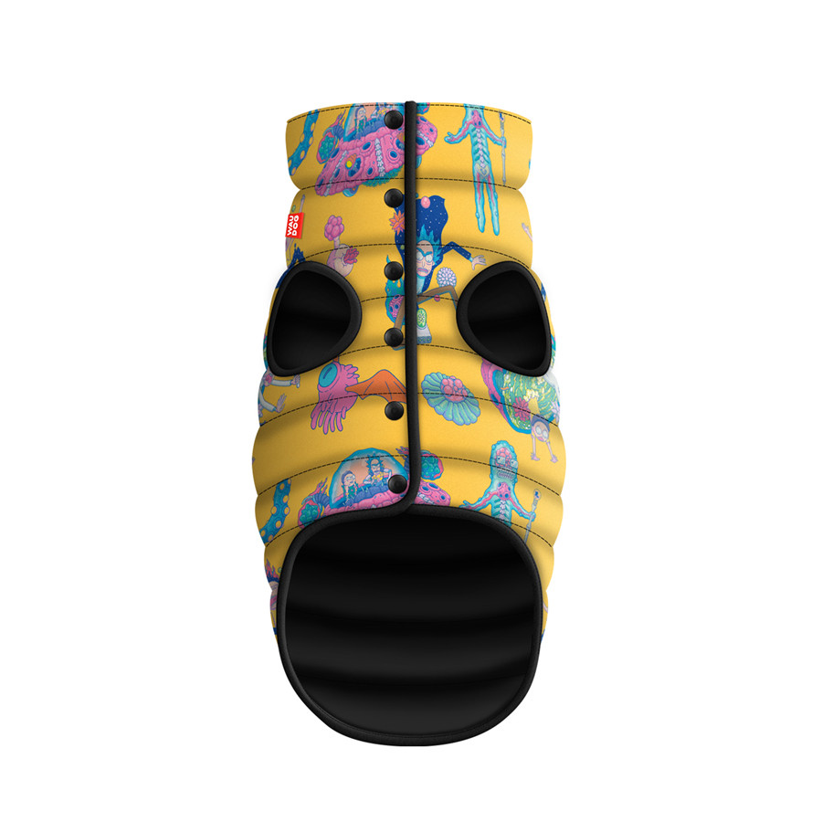 Курточка для собак WAUDOG Clothes малюнок "Рік та Морті 3", L65, В 87-90 см, С 60-65 см Коломыя - изображение 1