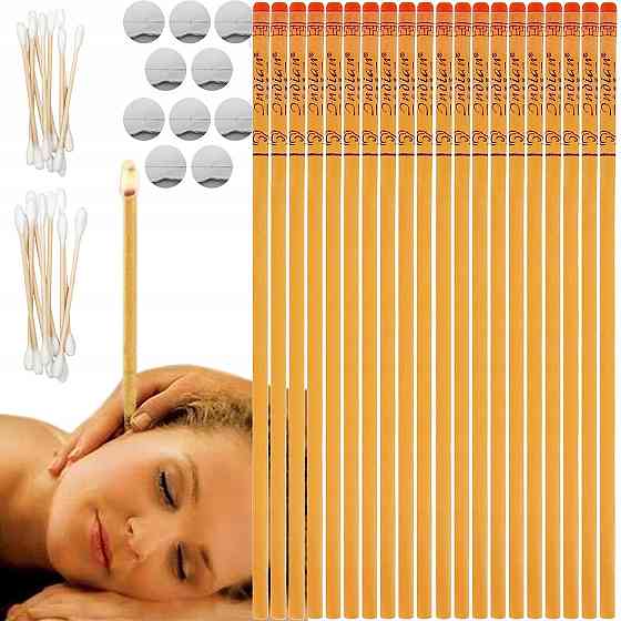 Свечи воронки для ушей 20 пар из натурального воска Soulima (22996) Нововолынск