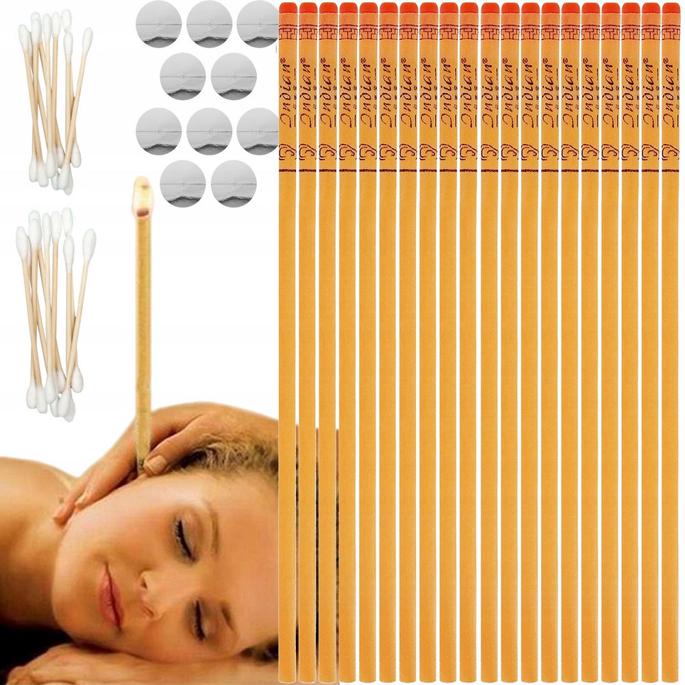 Свечи воронки для ушей 20 пар из натурального воска Soulima (22996) Нововолынск - изображение 1