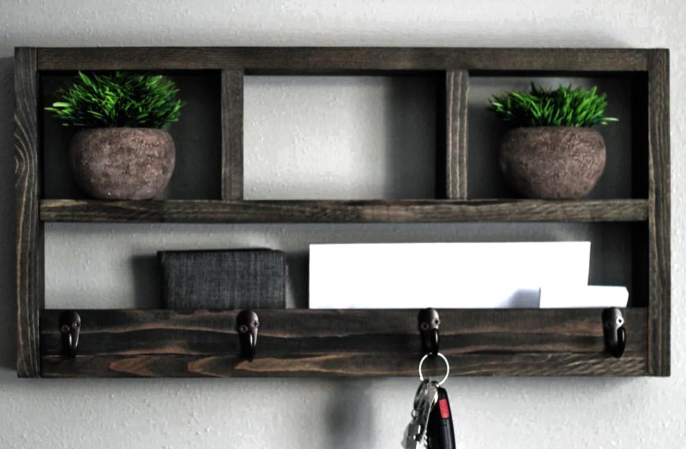 Ключница деревянная 